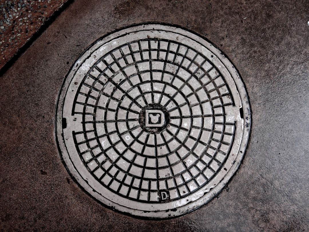 Photo sewer grate